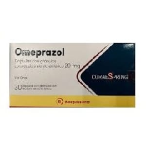 Omeprazol 20 mg x 30 caps Curaspring